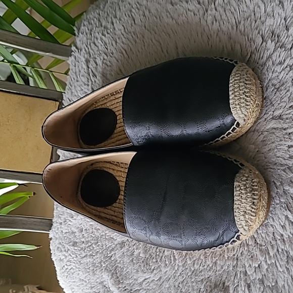 Coach Leather Flat Espadrilles ❤️ - Picture 4 of 8